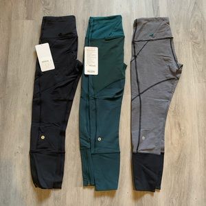 Lululemon Rebel Runner Crop Green NWT